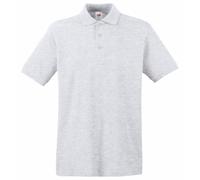 Fruit of the Loom Polo Homme, Gris (Grey), XL