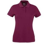 Fruit Of The Loom - Polo manches courtes - Femme (L) (Bordeaux) - UTBC384 Bordeaux, Bordeaux G