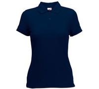 Fruit Of The Loom - Polo manches courtes - Femme (XS) (Bleu marine foncé) - UTBC384 Bleu Marine Foncé, Bleu marine profond
