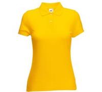 Fruit Of The Loom - Polo manches courtes - Femme (XS) (Jaune) - UTBC384 Jaune, Tournesol