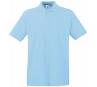 Fruit Of The Loom - Polo manches courtes - Homme (2XL) (Bleu ciel) - UTBC1381 Bleu Ciel