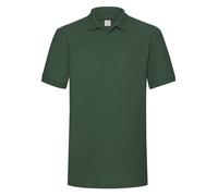 Fruit of the Loom Polo Manches Courtes Uni Épais 65/35 Polyester Coton