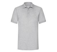 Fruit of the Loom Polo Manches Courtes Uni Épais 65/35 Polyester Coton