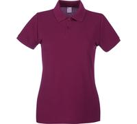 Fruit of the Loom - Polo pour femme manches courtes BC3906 (Large) (Sang de taureau)