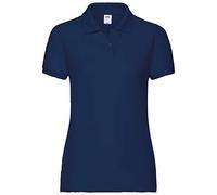 Fruit of the Loom Polo pour femmes 65/35 Lady-fit (lot de 1), Marine, S