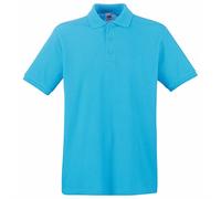 fruit of the loom Polo Premium Bleu Ciel 2XL, Bleu Ciel, XXL