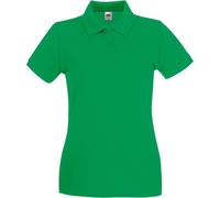 Fruit of the Loom - Polo "Premium" pour femme manches courtes BC1377 (XS) (Vert Kelly)