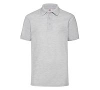 Fruit Of The Loom Polo Shirt Uni 65/35 Polyester Cotton Manches Courtes S-5XL