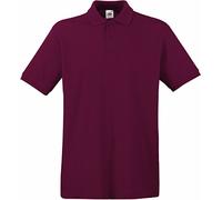 Fruit of the Loom, Poloshirt für Herren, 63-218-0, Rot, 63-218-0 XXL