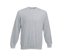 Fruit of the Loom pour Homme 62-202-0 Sweat-Shirt L Gris