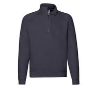 Fruit of the Loom Premium Coton Egyptien Mélange Col Fermeture Éclair à Sweat
