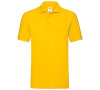 Fruit of the Loom Premium Polo Taille M Couleur : jaune tournesol