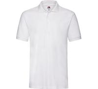 Fruit of the Loom - "Premium" Poloshirt für Herren/Damen Unisex PC6245 (S) (Weiß)