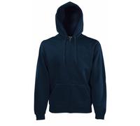 Fruit of the Loom - Premium Sweat - SS107M - Veste à Capuche - Homme - Bleu (Bleu marine intense) - Taille: L