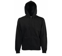 Fruit of the Loom - Premium Sweat - SS107M - Veste à Capuche - Homme - Noir - Taille: M