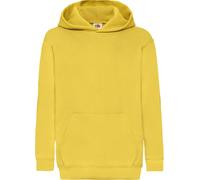Fruit of the Loom Pull à capuche pour enfants Classique 80/20 RW4838 (9/11 ans (140)) (jaune tournesol)