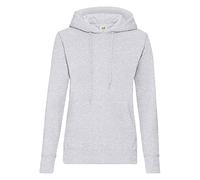 Fruit of the Loom Pull à capuche pour femmes - Gris - Medium