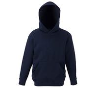 Fruit of the Loom Pull à capuche pour garçon - bleu - M