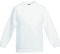 Fruit Of The Loom Pullover Premium 70/30 pour enfants RW3304 (9/11 ans) (Blanc)