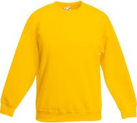 Fruit Of The Loom Pulls pour enfants Classique 80/20 (2 pièces/paquet) RW6857 (9/11 ans) (Jaune tournesol)