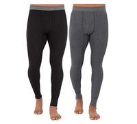 Fruit of the Loom Caleçon long thermique gaufré, en matière recyclée, pour homme, Taille 3XL