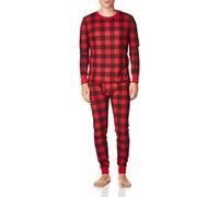 Fruit of the Loom Recycled Waffle Thermal Underwear Set (Top and Bottom) Ensemble de Pijama, Naturel, XL Homme