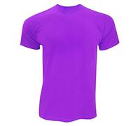 Fruit of the Loom Screen Stars - T-Shirt à Manches Courtes - Homme (M) (Violet)