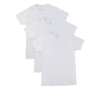 Fruit of the Loom Cooling Undershirts, Quick Dry & Moisture Wicking sous-vêtement, Blanc glacé, S (Lot de 3) Homme