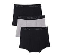 Fruit of the Loom sous-vêtements Respirants avec Technologie Tri-Cool Boxeur ajusté, Noir/Gris, 3XL Homme