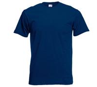 Fruit of the Loom SS022M T-Shirt, Bleu (Bleu Marine), XL Femmes