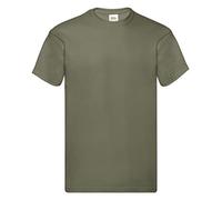 Fruit Of The Loom SS022M T-Shirt, Vert (Classic Olive), X-Large Homme
