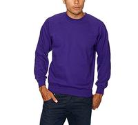 Fruit Of The Loom SS024M Sweat-Shirt, Violet (Purple), X-Large Homme