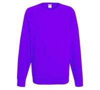 Fruit of The Loom SS024M - Sweat-Shirt Manches Longues - Homme - Violet (Purple) - XX-Large