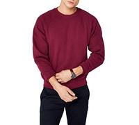 Fruit Of The Loom SS024M Sweat-Shirt, Rouge (Burgundy), Large Homme