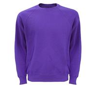 Fruit Of The Loom SS024M Sweat-Shirt, Violet (Purple), X-Large Homme