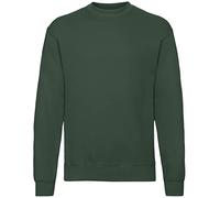 Fruit Of The Loom SS027M Sweat-Shirt, Vert (Bottle Green), X-Large Homme