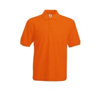 Fruit of the Loom SS033M, Polo Homme, Orange-Orange, Grand