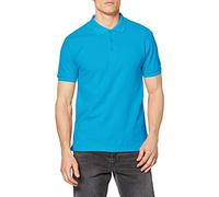 Fruit of the Loom SS035M, Polo T-shirt - Homme - Bleu (azur) - XXX-Large