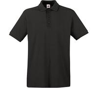 Fruit of the Loom Polo SS035M manches courtes Homme Gris (Light Graphite) Large