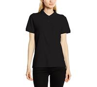 Fruit of the Loom - SS092M - Polo - Femme - Noir - Noir (Taille fabricant: M)
