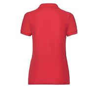 Fruit of the Loom - SS092M - Polo - Femme - Rouge - Rouge - 46 (Taille fabricant: XL)