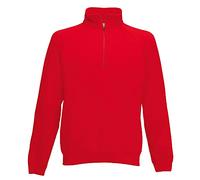 Fruit Of The Loom SS108M Sweat-Shirt, Rouge (Red), Small Homme