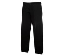 Fruit of the Loom Ss114b Pantalon de Sport, Noir, 10-11 Ans Fille