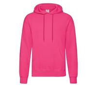 Fruit of the Loom Sweat à Capuche Classique pour Homme, Fuchsia, M