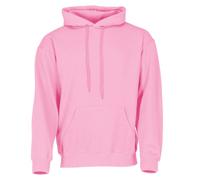Fruit of the Loom Sweat à capuche classique + sac en tissu MyShirt gratuit, rose + sac en tissu Myshirt gratuit, XXL