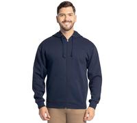 Fruit of the Loom Sweat à capuche en polaire Eversoft pour homme évacuant l'humidité et respirant, avec fermeture éclair intégrale, XX-Large