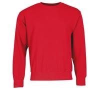 Fruit of the Loom Sweat classique Set-In + sac en tissu MyShirt gratuit, rouge, L