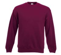 Fruit of The Loom Sweat Homme 62-202-0 - Bordeaux, XL