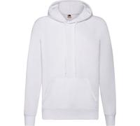 Fruit of the Loom - Sweat-shirt à capuche homme/femme unie RW9729 (M) (Blanc)