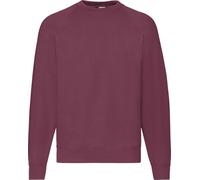 Fruit of the Loom - Sweat-shirt "Classic" pour homme manches raglan PC6399 (L) (Bourgogne)